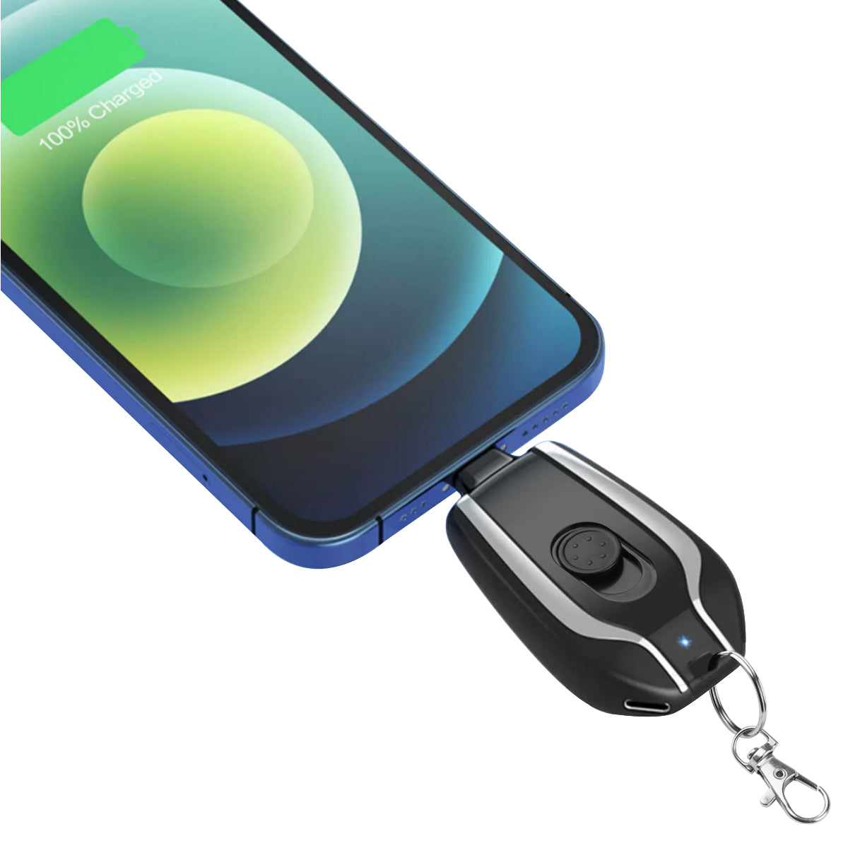 Porte-Cle Power Bank - Noir