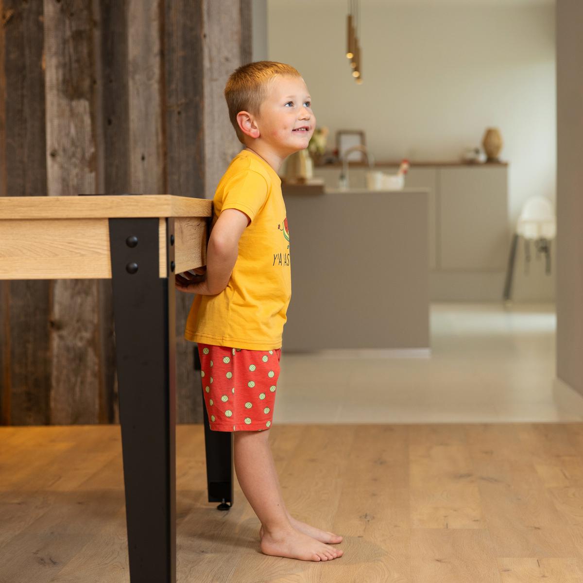 Kid - Short Pyjama - Ocre