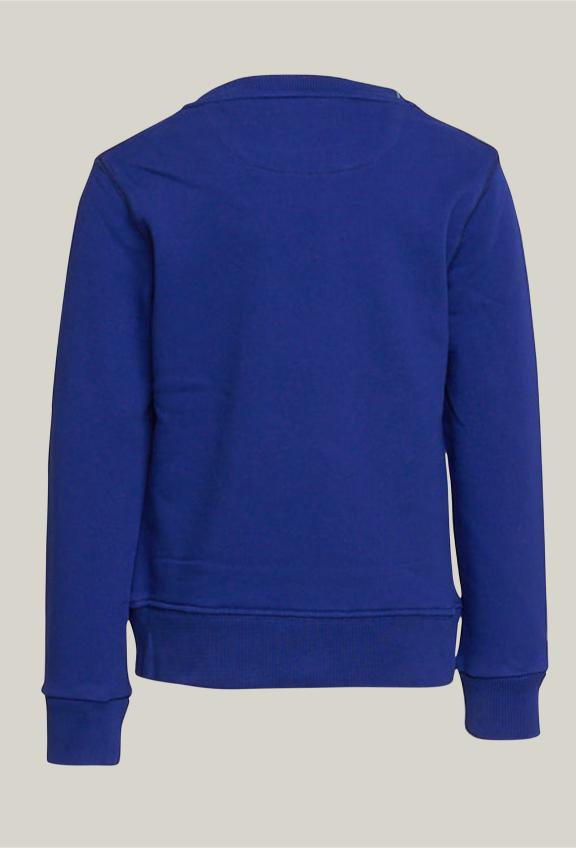 Ft Bsc Crew-Nk Fl - Bleu