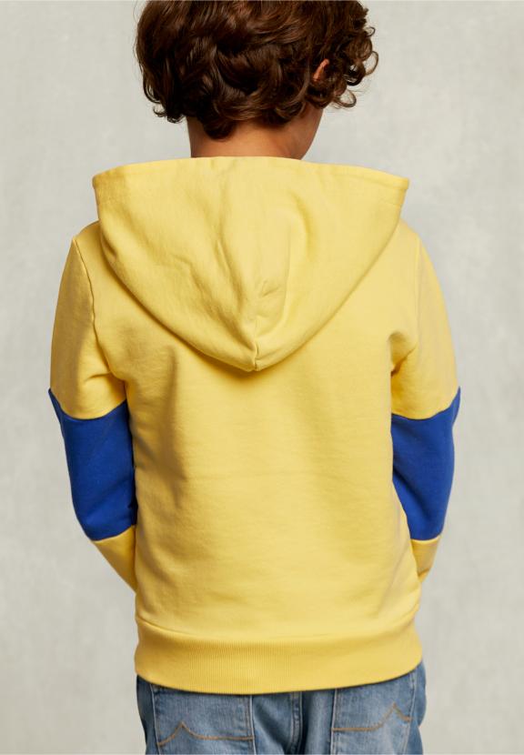 Fantasy Hoodie Butterfly - Jaune