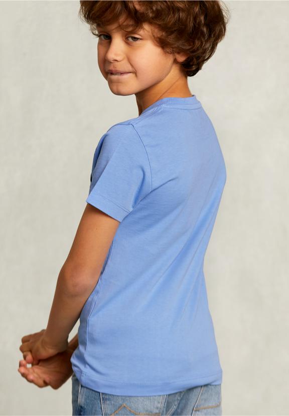 Normal Fit Basic T-Shirt Nile - Bleu