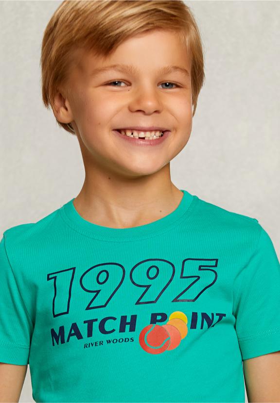 Normal Fit Basic T-Shirt In Moscow Mule - Vert