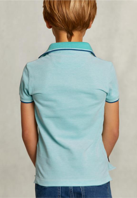 Custom Fit Cotton Polo Mint - Vert
