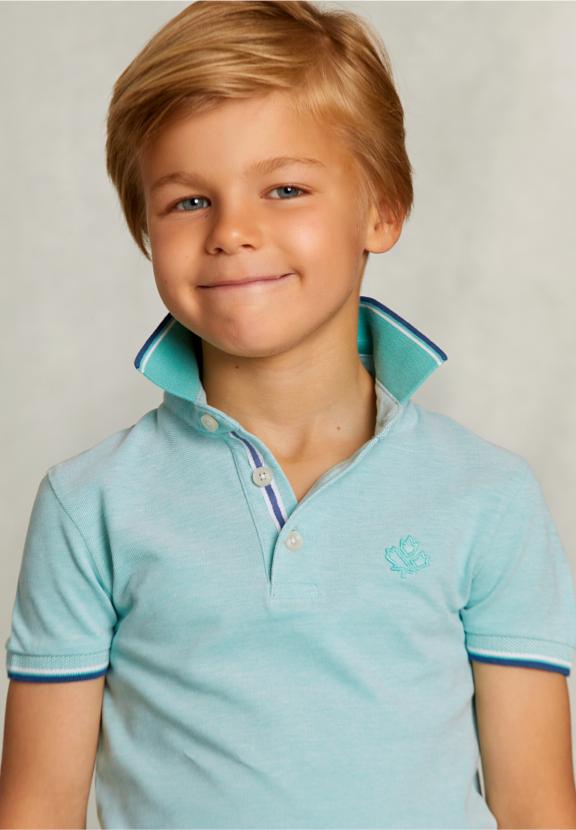 Custom Fit Cotton Polo Mint - Vert