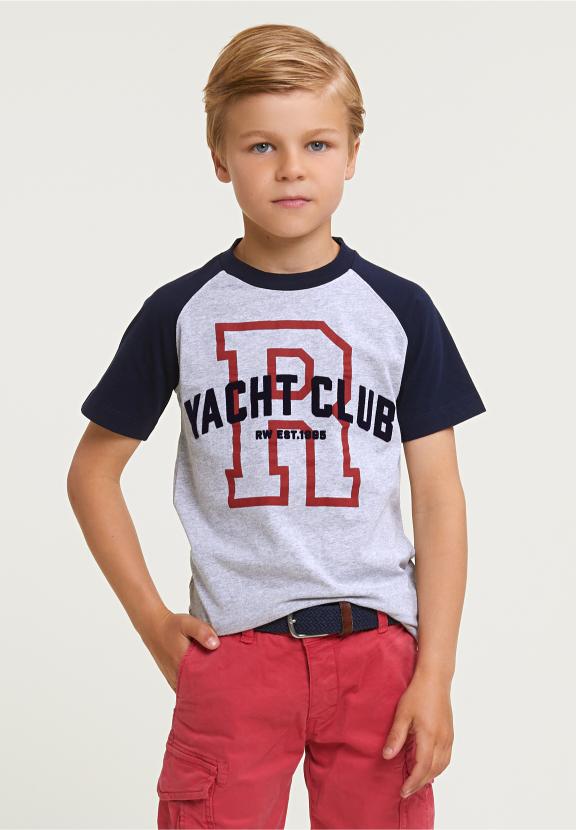 Custom Fit Fantasy T-Shirt Oyster Mix - Gris