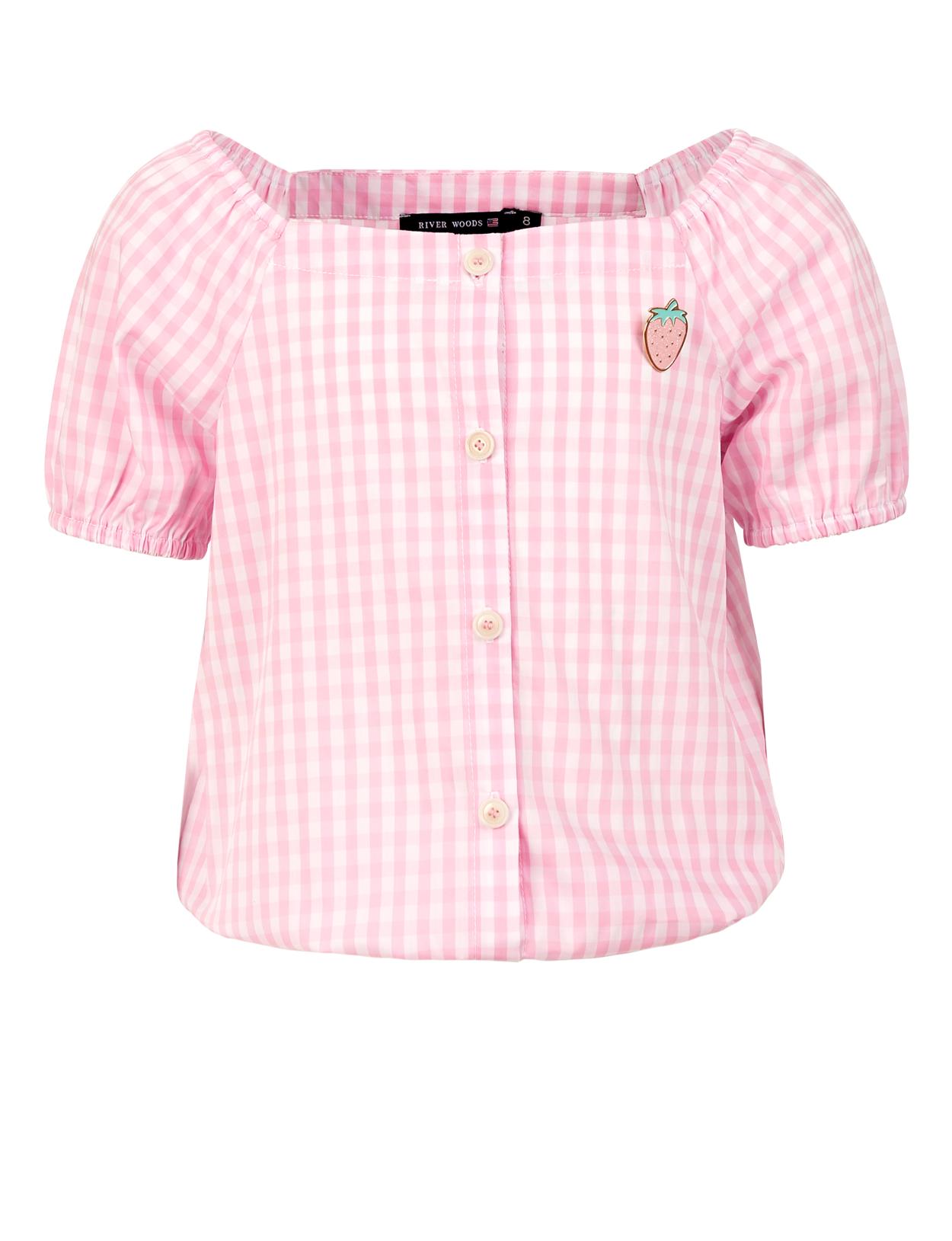 Boat Neck Shirt - Pink