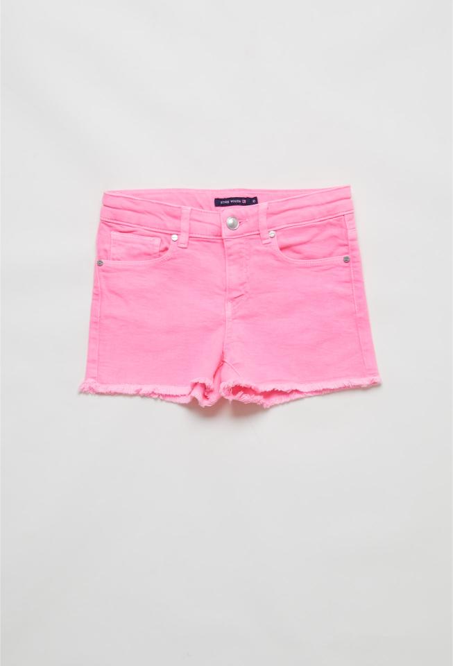 5-Pocket Short Reg Waist - Rose