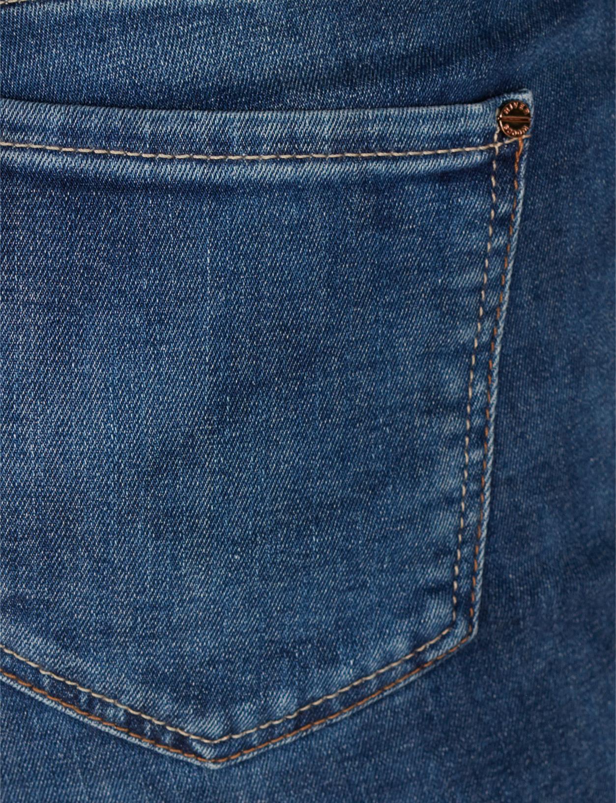 5 Pocket Stone Jeans In Blue - Bleu