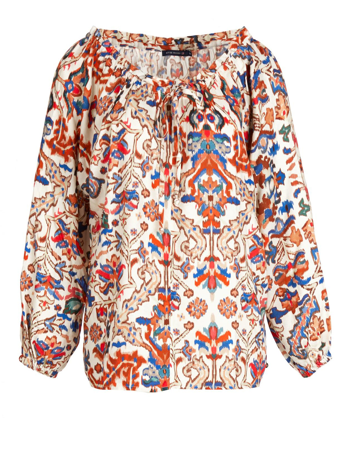 Popover Viscose Shirt In Multi - Multi