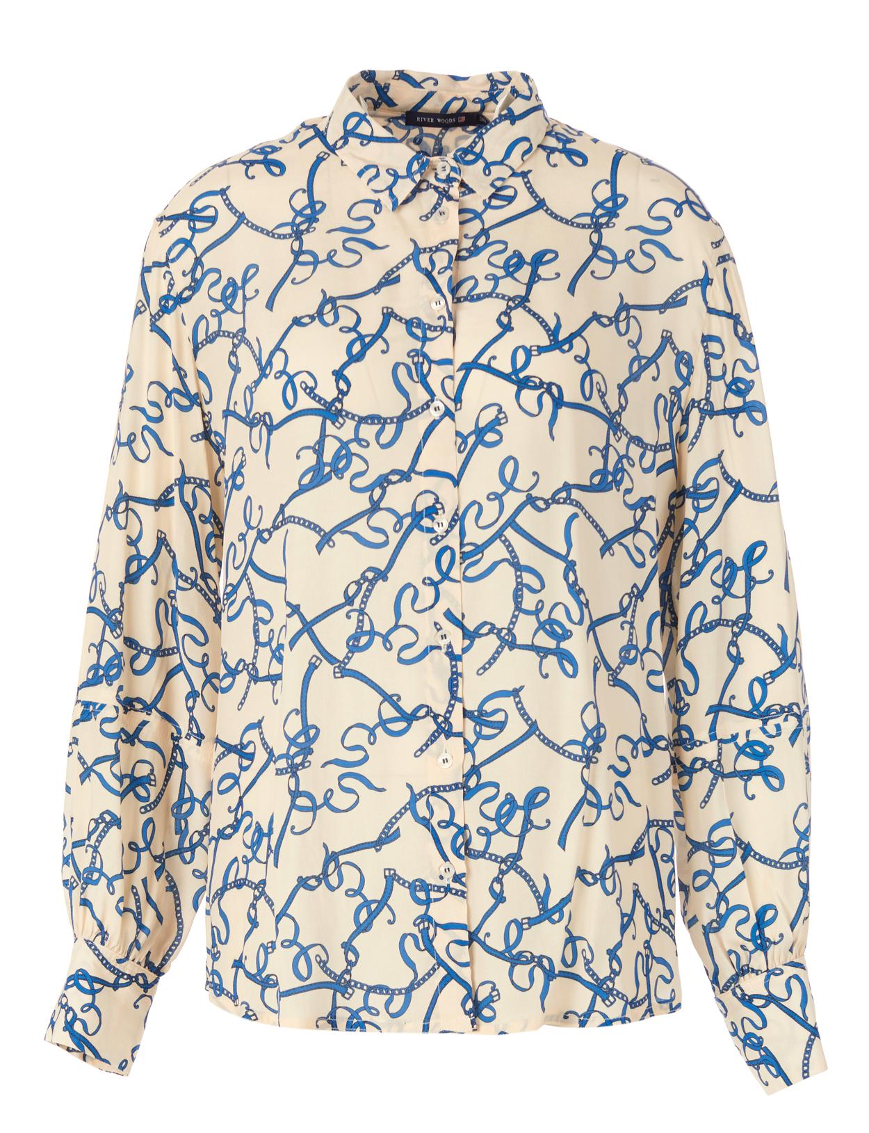 Oversized Balloon Sleeve Shirt In White - Blanc