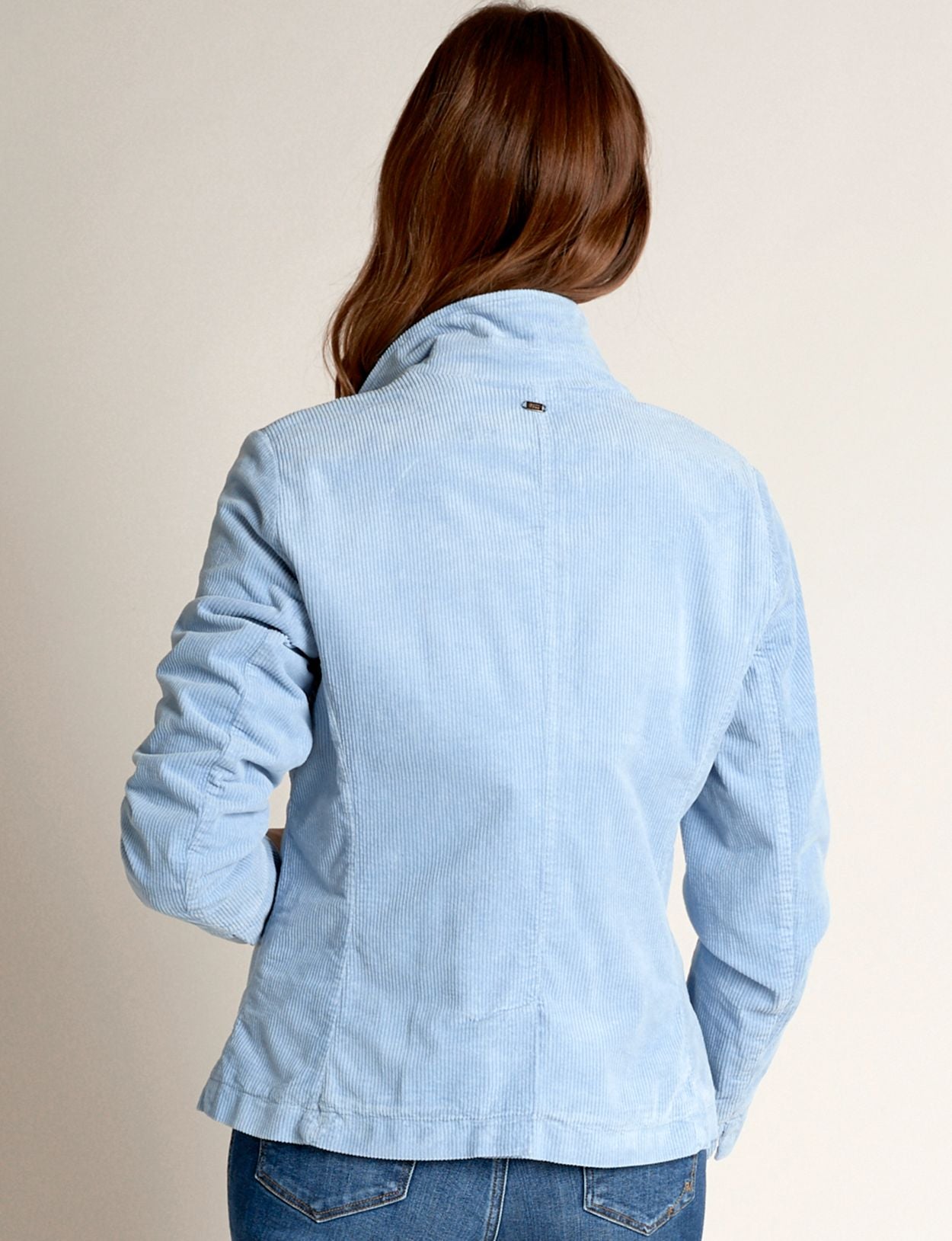 Femme Blazer Ajusté En Bleu - W