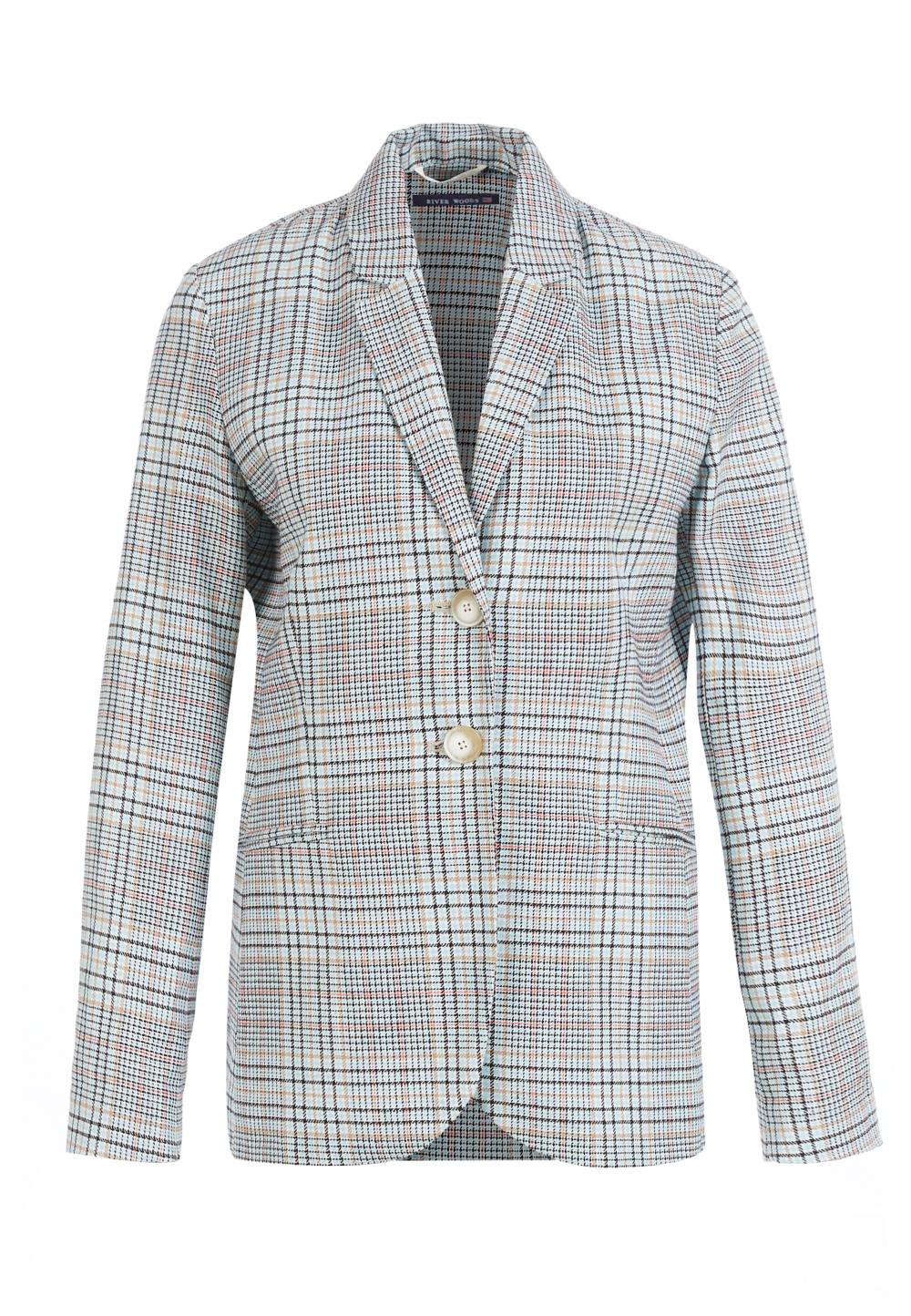 Loose Blazer In Blue - Bleu