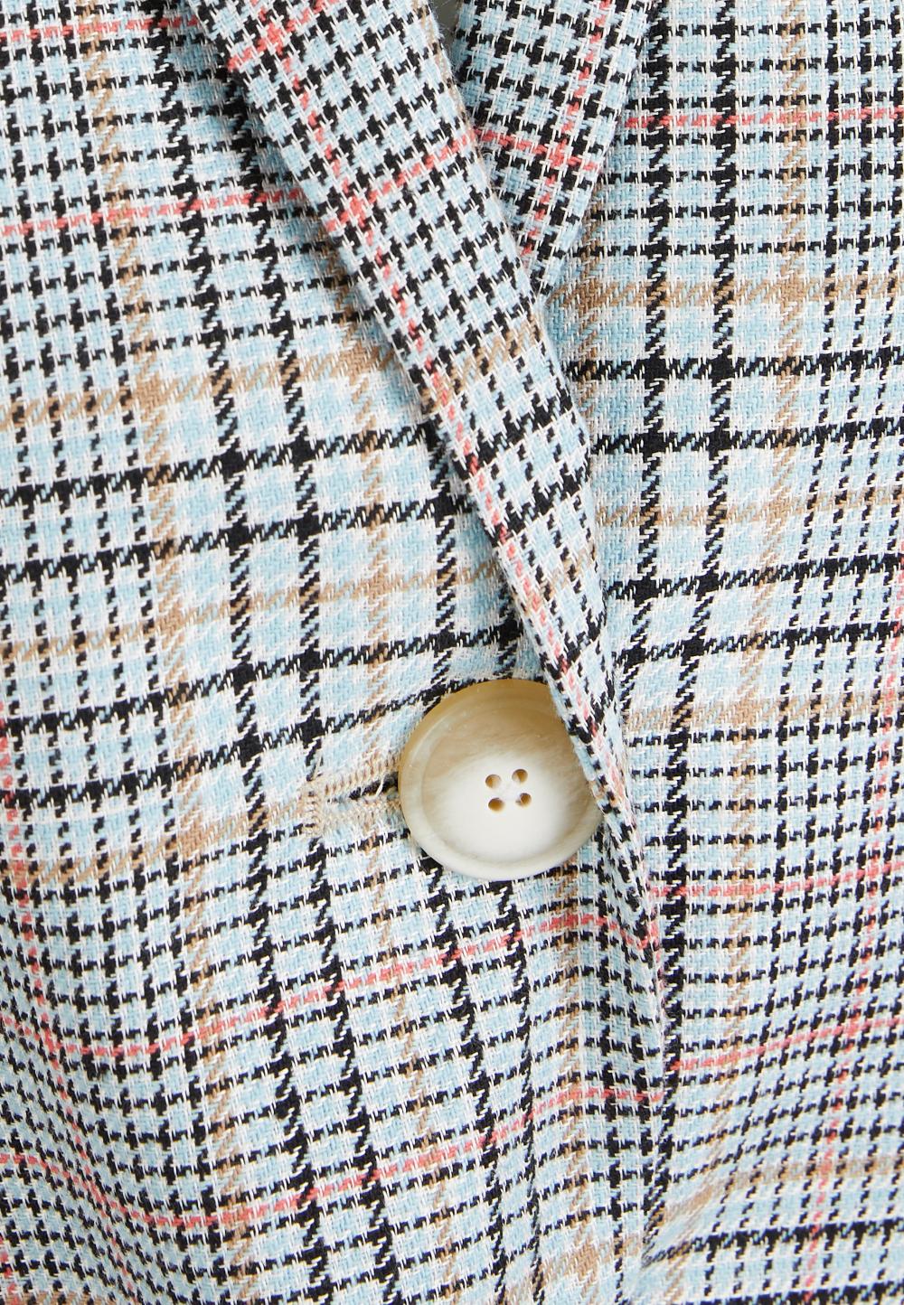 Loose Blazer In Blue - Bleu