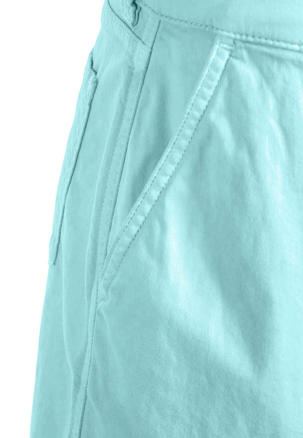 Cotton Skirt In Green - Vert