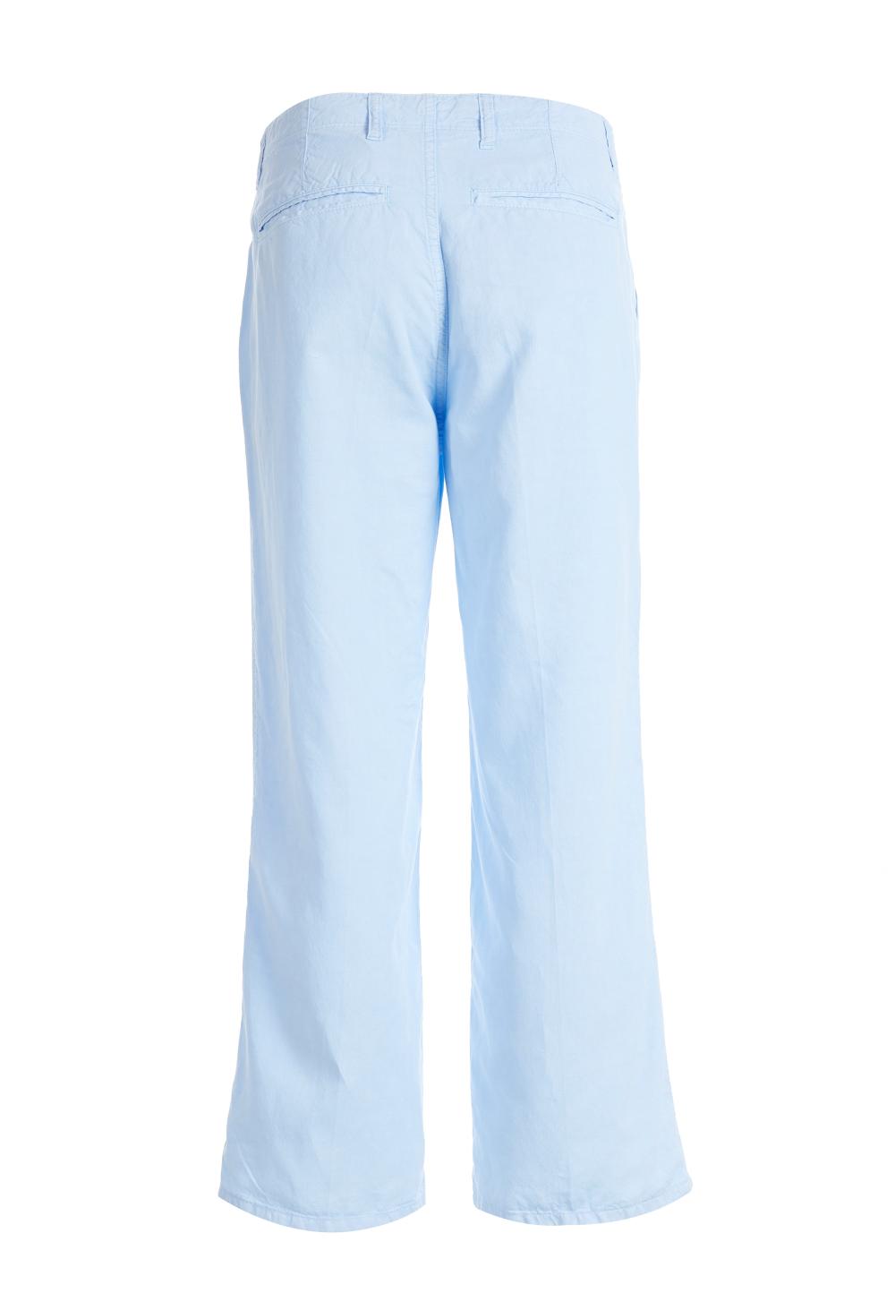 Wide pleated pants in Blue
