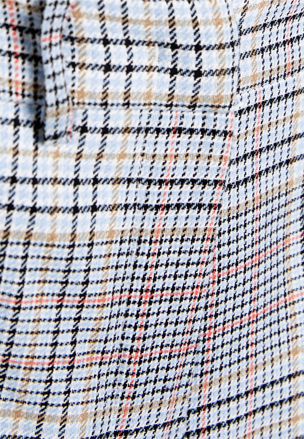 Wide Leg Pants In Blue - Bleu