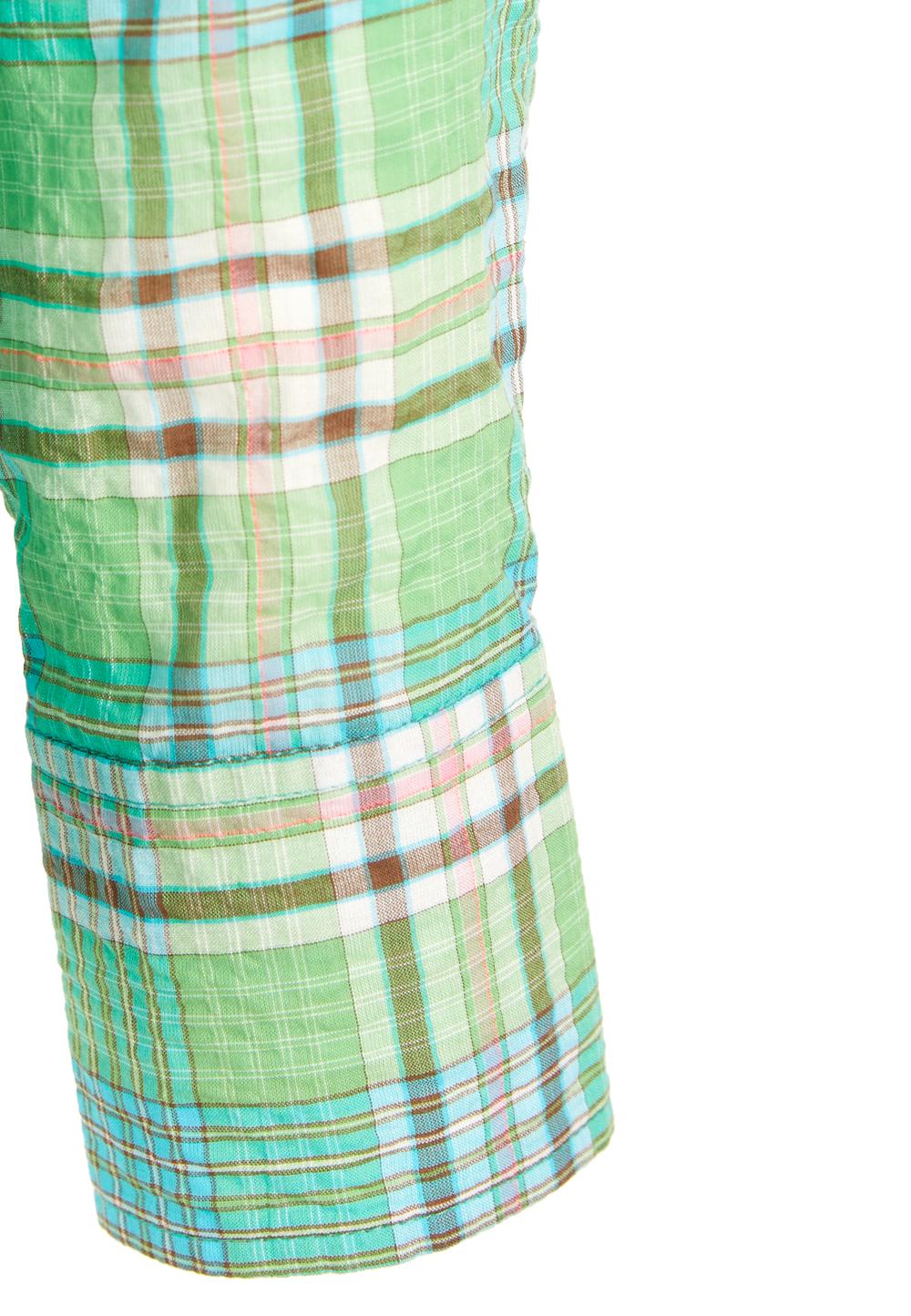 Shirt With Ruffled Collar In Multi - Multi