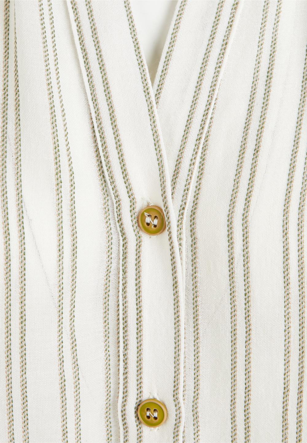 Loose Shirt In Green - Vert