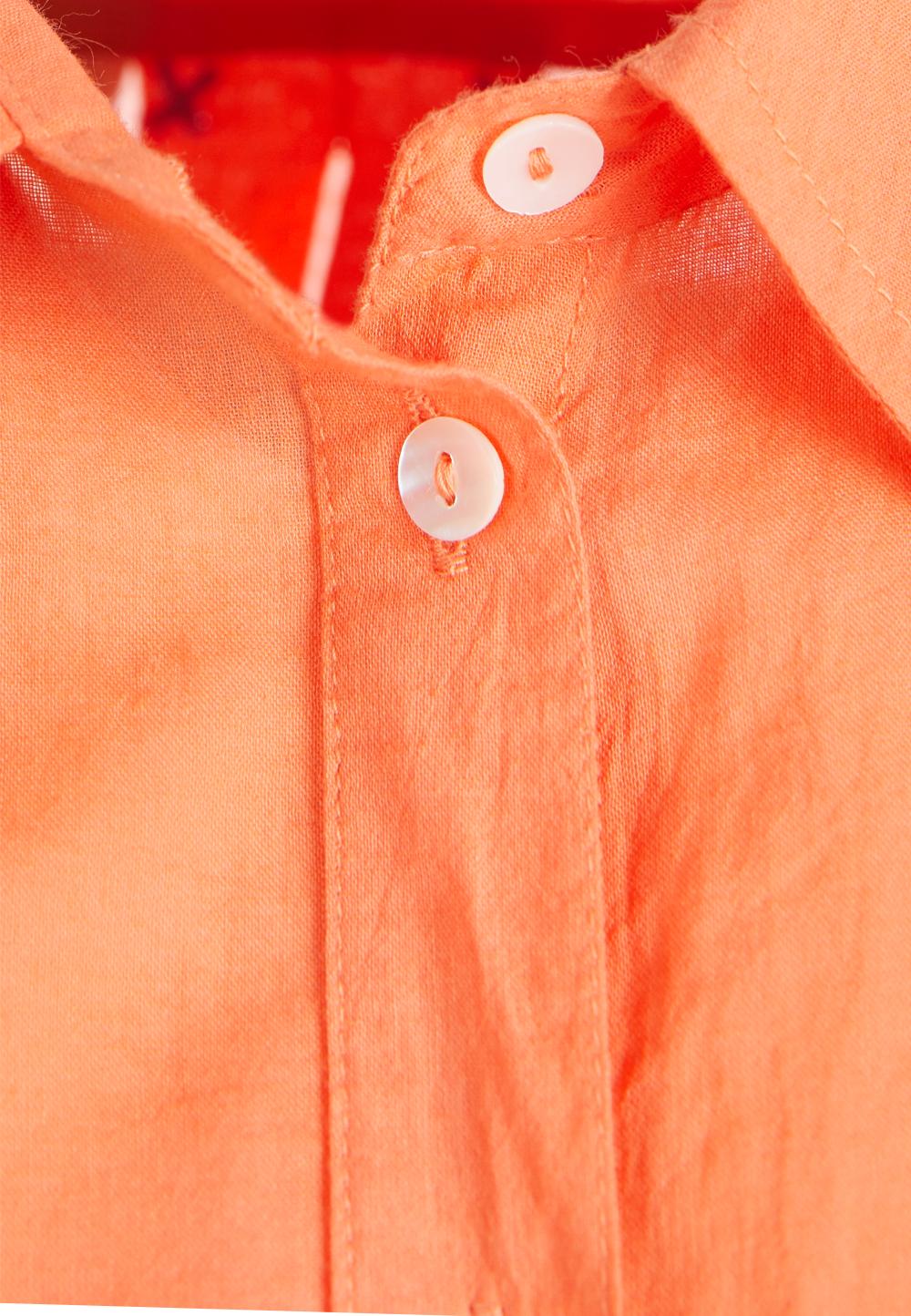 Basic comfort fit shirt in Orange