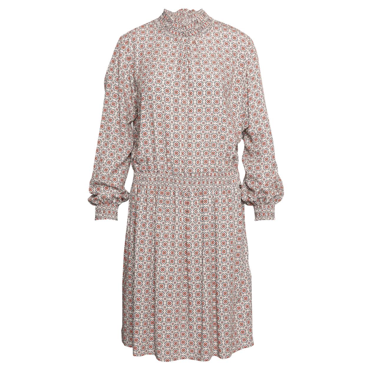Dress With Smock Detail In Multi - Multi