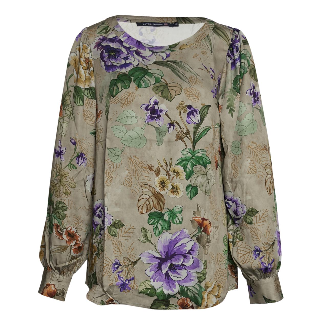 Oversized Slipover Shirt In Multi - Multi