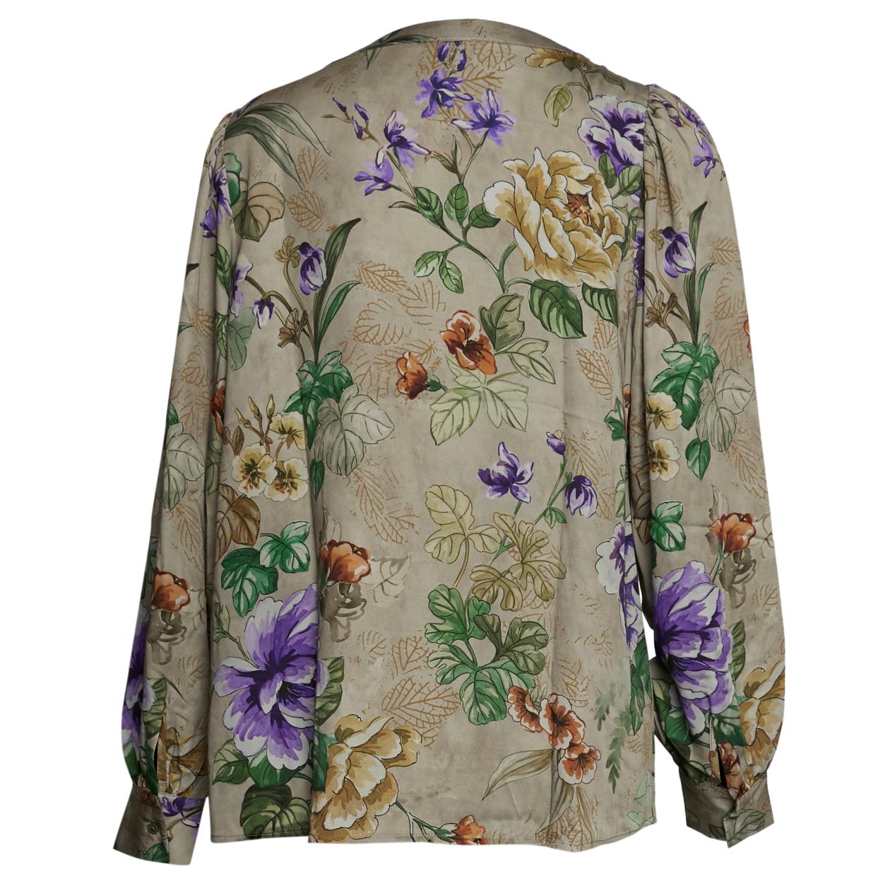 Oversized Slipover Shirt In Multi - Multi