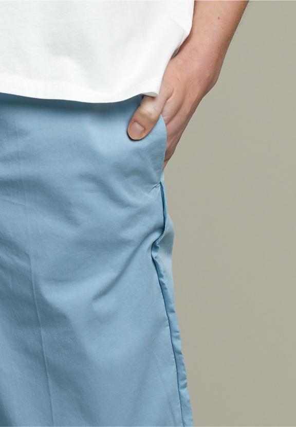 Straight Pants Blue - Vert