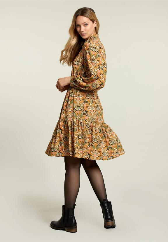 Multi Fantasy Dress With Drawstring - Multi