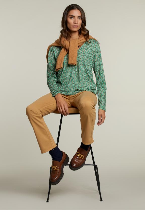 Green/Orange Fantasy T-Shirt - Vert