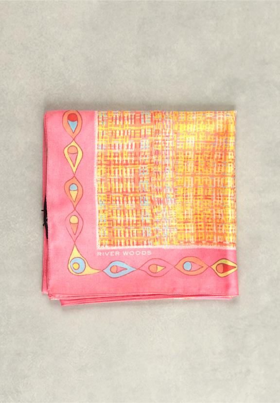 Multi Fantasy Scarf - Rose
