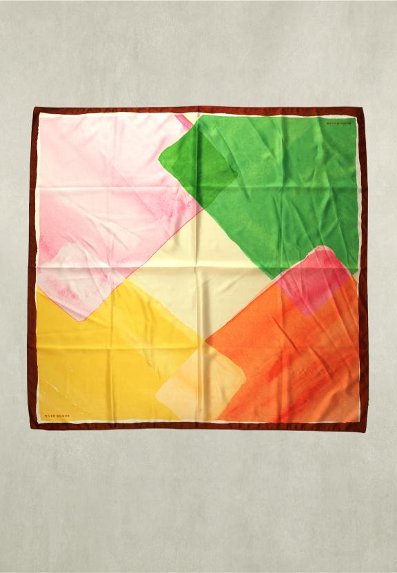 Multi Fantasy Scarf - Rose