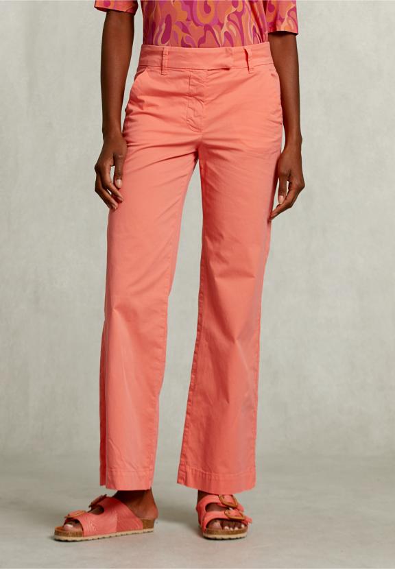 Orange Basic Pants - Orange