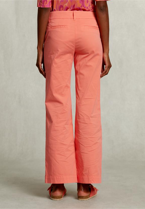Orange Basic Pants - Orange