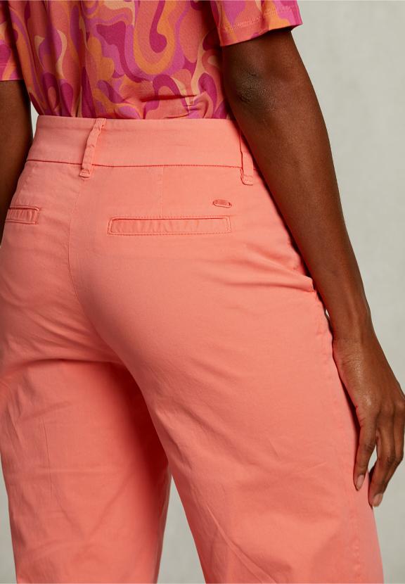 Orange Basic Pants - Orange
