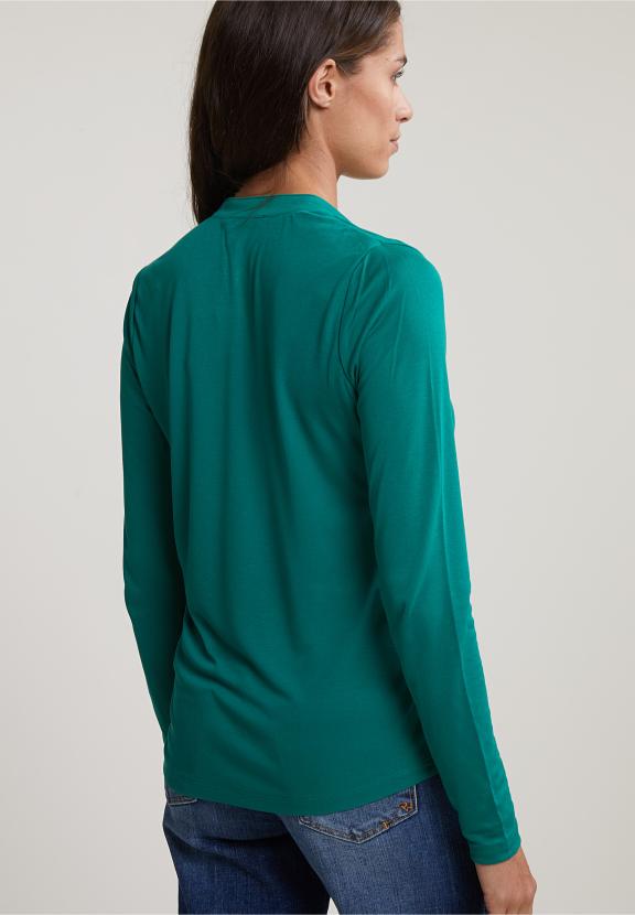 Green Classic T-Shirt Long Sleeves - Vert