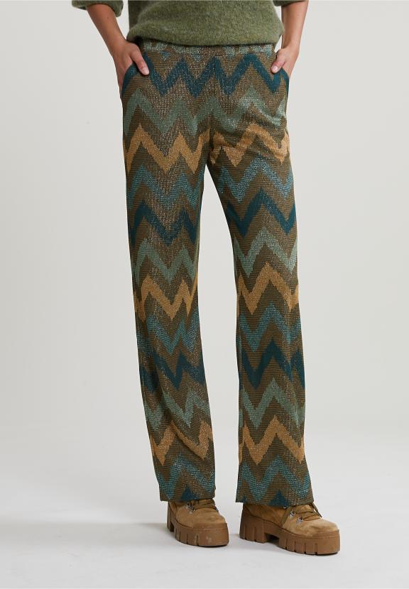 Khaki/Brown Knitted Fantasy Pants - Vert