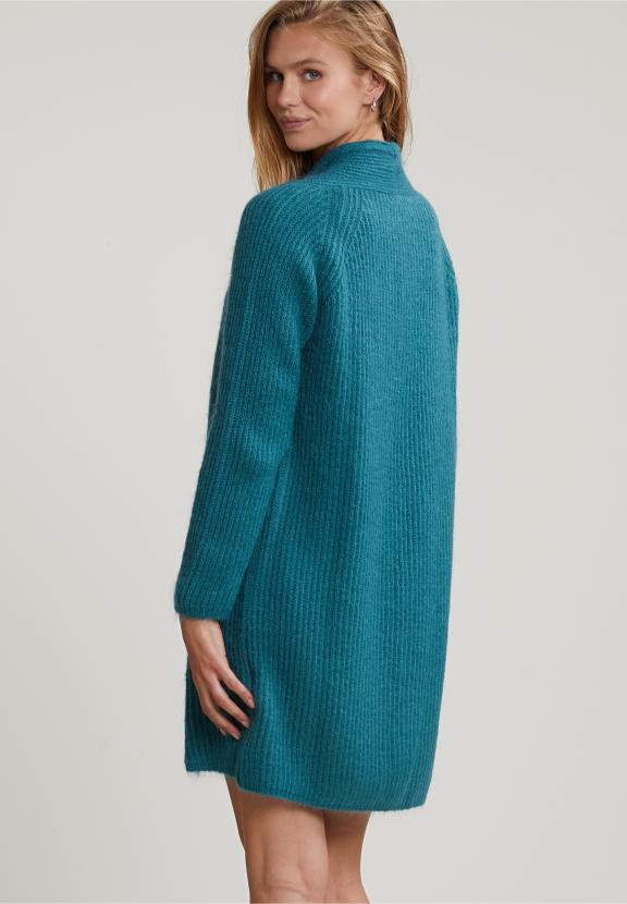 Green Long Cardigan Long Sleeves - Vert