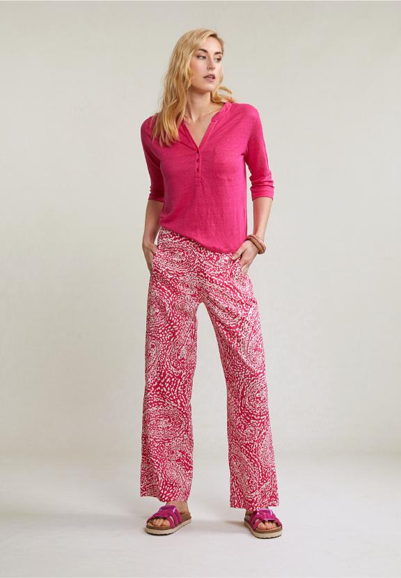 Pink Fantasy Pants Elastic Waist - Mix