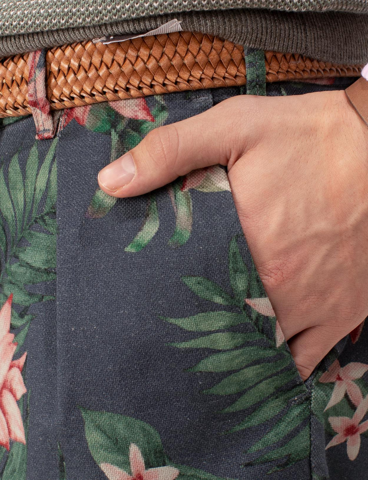 Regular Fit Cotton Shorts In Brown - Brown