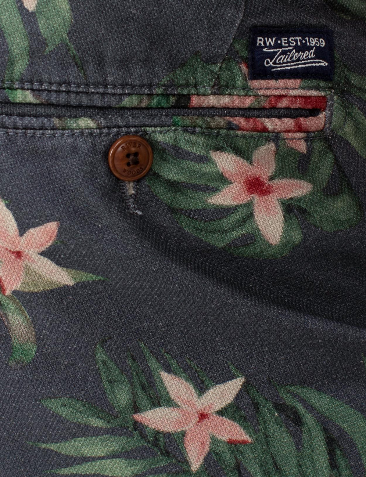 Regular Fit Cotton Shorts In Brown - Brown