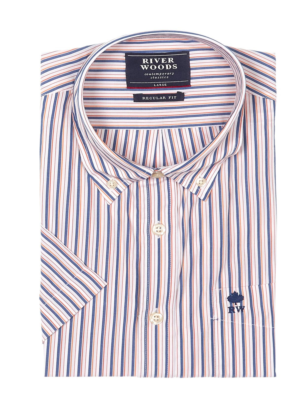 Rf Ss Ws Clr Chstpkt Bsc Shirt - Multi