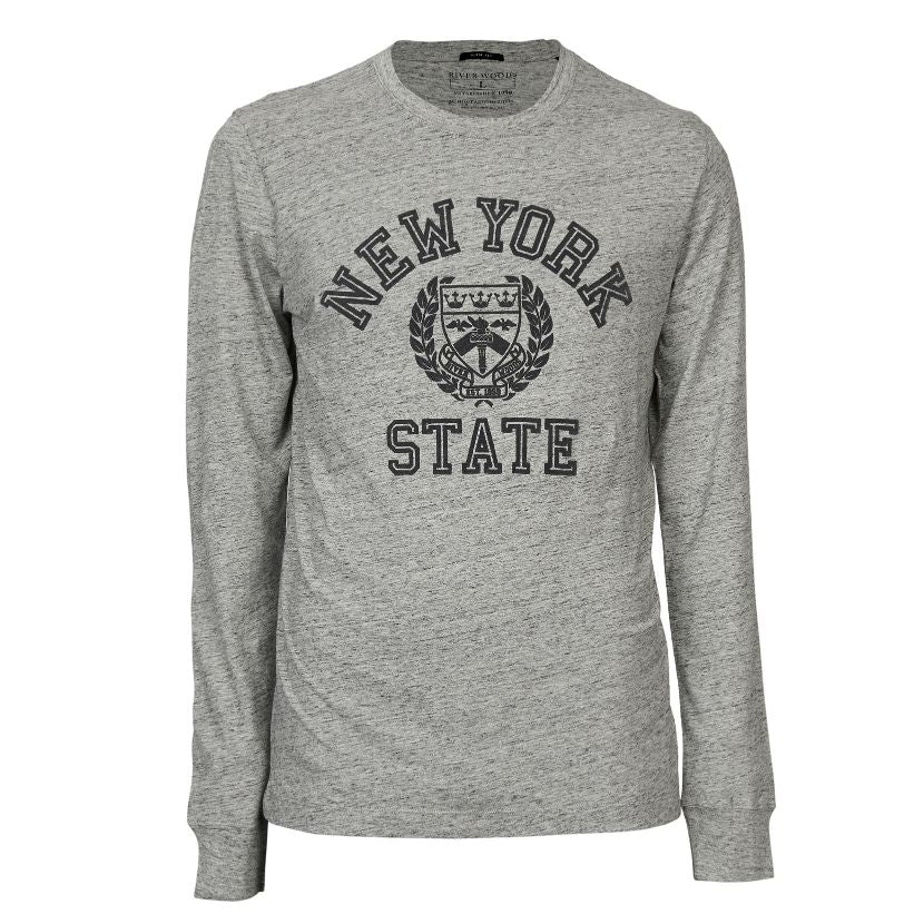 Homme T-shirt Vintage À Col Rond - W