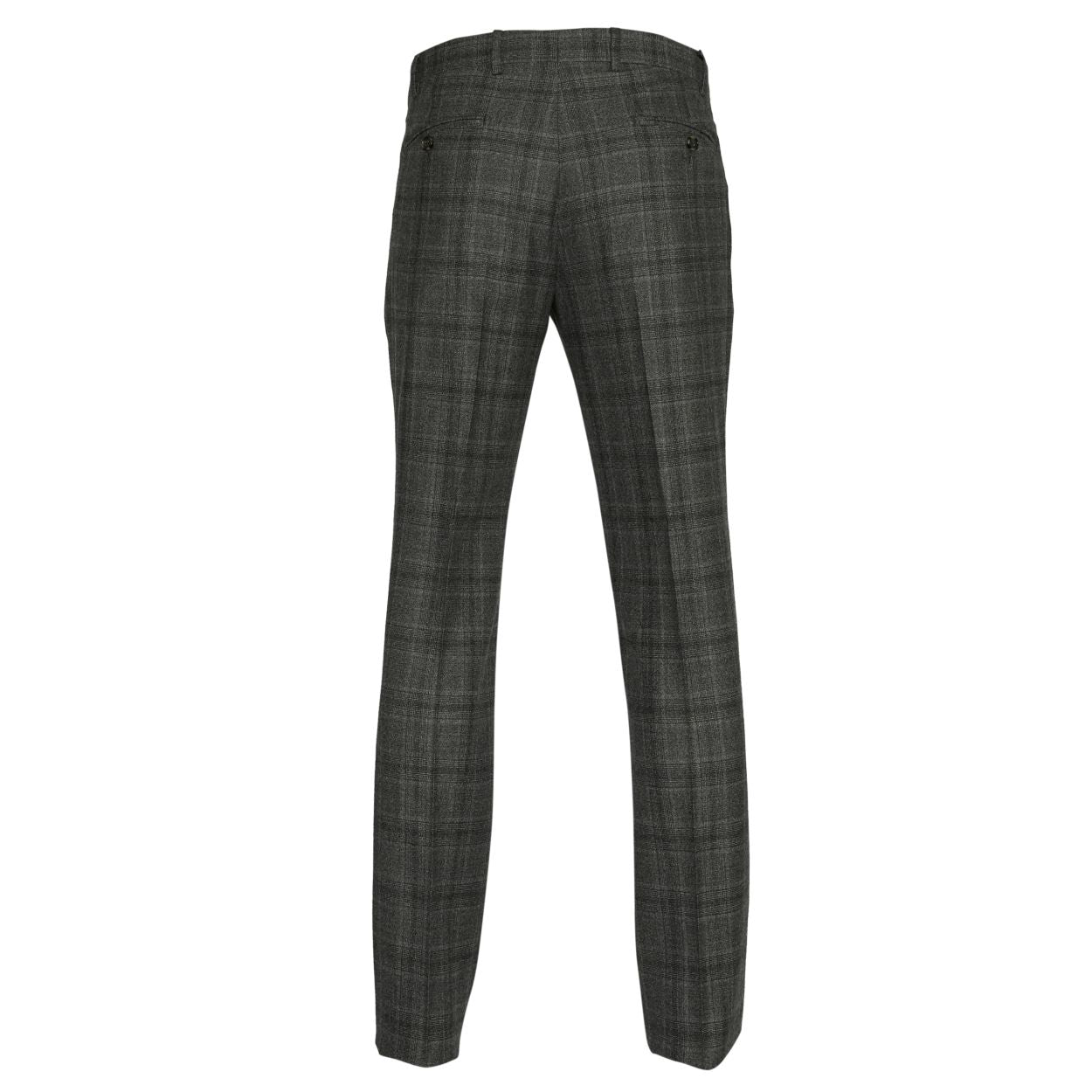 Homme Pantalons De Ville En Laine - W
