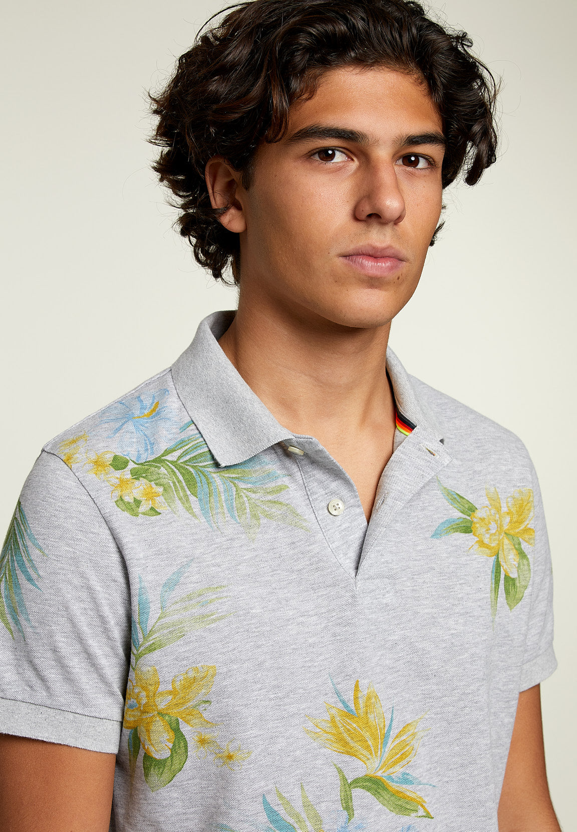 Custom Fit Polo Oyster Mix - Grey