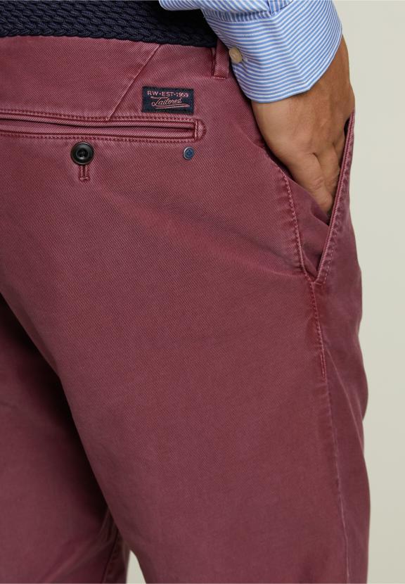 Chino en Coton Coupe Slim Médoc - Rose - W