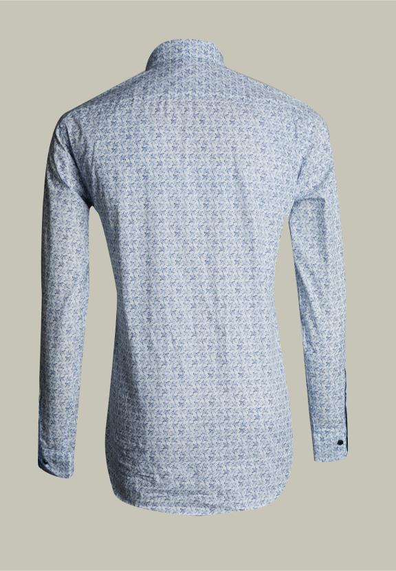 Custom Fit Fantasy Shirt Blue/White - Bleu