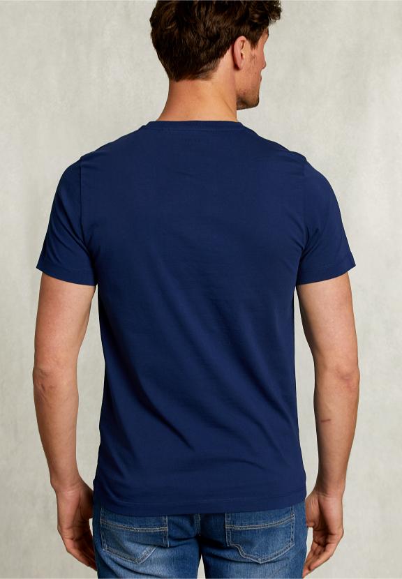 Normal Fit T-Shirt Oxford Blue - Bleu
