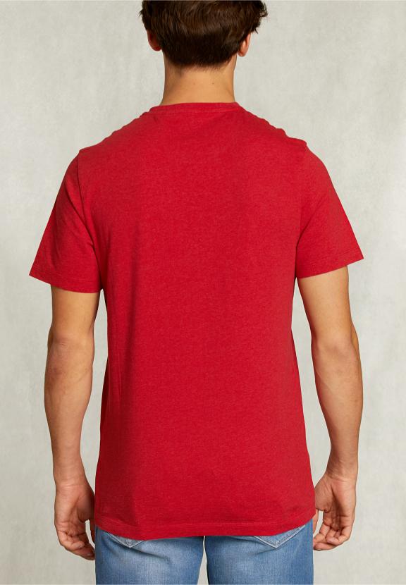 Normal Fit Basic T-Shirt Bloody Mary - Rouge