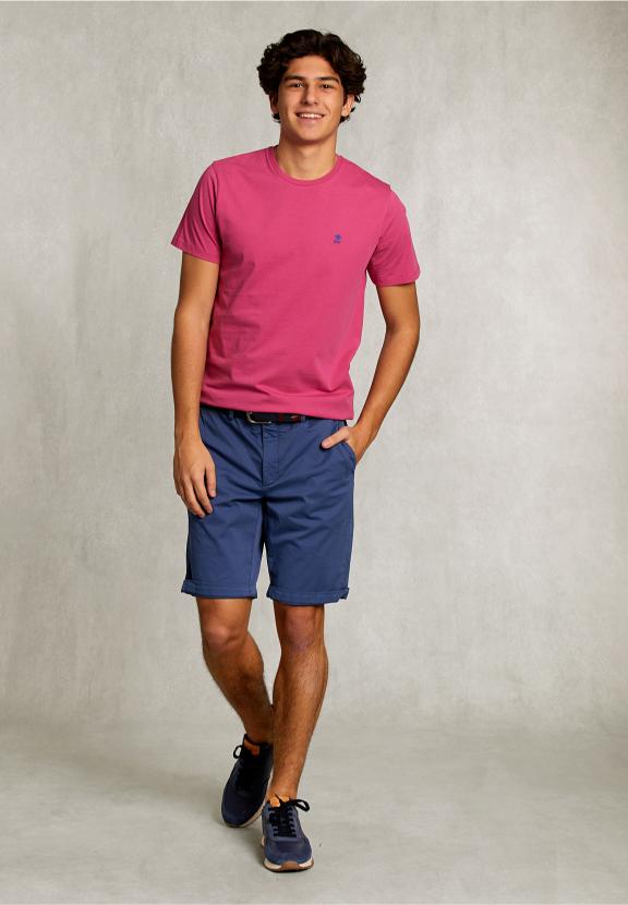 Custom Fit Pima Cotton T-Shirt Amaranth - Rose