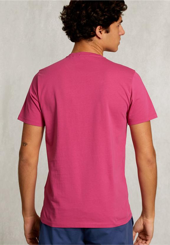 Custom Fit Pima Cotton T-Shirt Amaranth - Rose